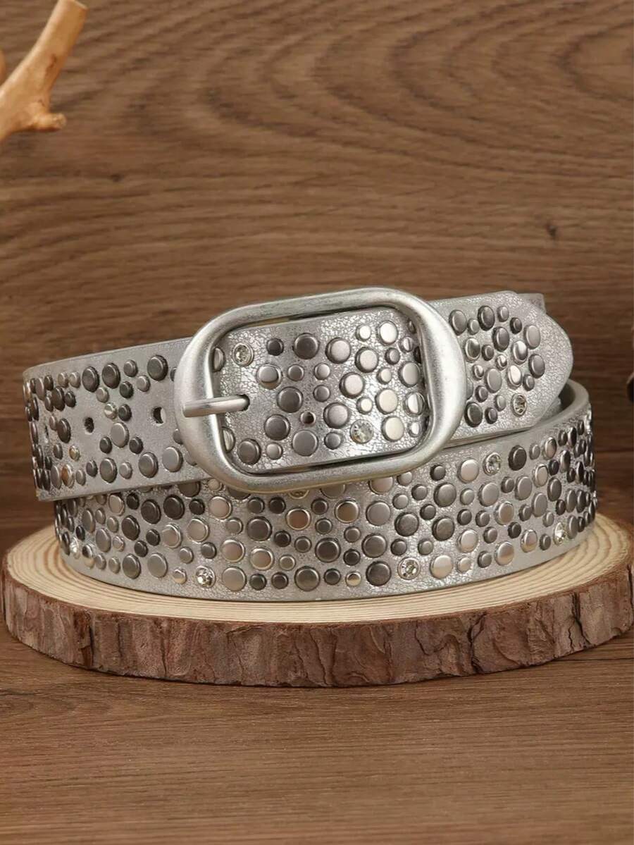 A Free - Spirited Rhinestone Belt For Summer - Multicolor - View 1