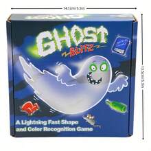1pc GHOST BLiTZ 棋盘游戏、派对游戏、角色扮演游戏提供英语和俄语版本