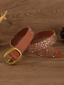 A Free - Spirited Rhinestone Belt For Summer - Multicolor - View 2