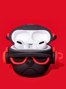 Funda compatible con AirPods1/2 Pro/AirPodsPro2 con diseño de perro de dibujos animados