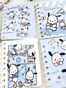 sanrio1 no use One 1pc/2pcs/3pcs Bag Random Medi, Kukumi, Yuyu Dog Kk Mini Notebook, A 100-Page Book With Various Colors And Designs, Small And Convenient, Creative High-Quality Student Stationery, Office Supplies, Gifts For Family, Friends, Colleagues - For Boys, Girls, School,Halloween Gifts,School Supplies