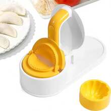 Pastry Molding Machine Dumpling Gyoza Ravioli Mold Dough Preparation Snack Meal Home Kitchen Restaurant - 白色 - 查看 3