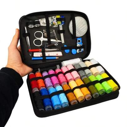 Kit De Costura E Linhas C/ 90 Peças - Completo - BNVT