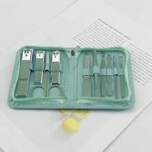 1 Set Of Stainless Steel Nail Clipper Set, Foot Repair Tool With Portable Travel Case - Professional Beauty Tool For Precise Cutting And Styling, Perfect For Home And Travel Use