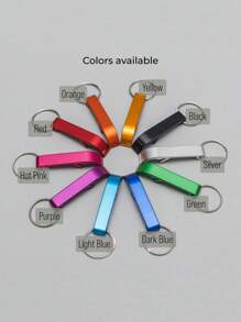 Set personalizzato da 10/30/60/120 pezzi di apribottiglie colorati, semplici apribottiglie manuali con portachiavi, compatti e portatili, accessori pratici per feste e vino, adatti per birra e acqua gassata, souvenir di matrimonio creativo personalizzato