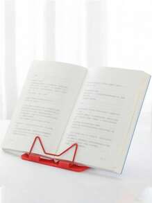 1 Stück multifunktionaler Lesebock, kreativer Buchständer für Studenten, faltbarer farbiger Buchständer Schulmaterial, Schulanfang