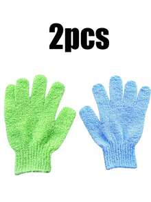 50-1 Pc, Bath Gloves For Shower Exfoliating,Exfoliating Gloves,Wash Gloves For Shower, Shower Exfoliating Gloves, 10 Colors Body Exfoliating Gloves With Hanging Loop, Scrub Exfoliating Gloves For Bath Face Spa Hand Sanitizer Deep Scrub Dead Skin Women Men Back To School - Multicolor - View 66