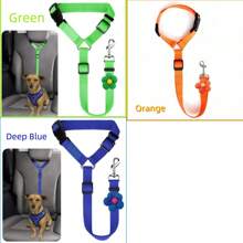 1pc Dog Seat Belt For Vehicle Secure, Pet Car Tether Safety Leash For Dogs In Vehicles, Dog Seatbelt Tether, Dog Seat Belt Buckle, Dog Car Seat Belt Christmas Gift