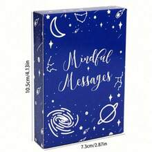 正念信息、积极肯定、冥想、自我关爱卡、派对桌游、命运卡、算命游戏、自我关爱放松、非常正念、神谕卡、游戏、肯定卡、正念