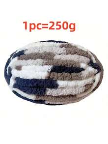 500g/250g 多色雪尼尔纱粗纱用于针织和钩针毯子垫子手工编织粗线柔软温暖钩针纱围巾线 多色雪尼尔纱用于针织和钩针毯子垫子粗线柔软温暖钩针纱围巾线 - 彩色 - 查看 21