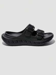 GLOBALWIN Recovery Slides For Women Mia Comfortable Sandals With Arch Support Indoor Outdoor Cloud Slippers Reduce Stress On Feet Lightweight - màu đen - Xem 3