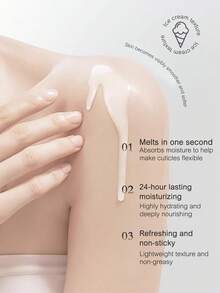 250毫升金色菸鹼胺精華身體乳液，保濕、深層滋養、改善毛囊角化症、緊緻平滑皮膚，適用於面部、手臂、頸部、手部、腳部和身體護理 - 白色 - 查看 4