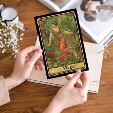 12 autocollants décoratifs pour mur, divination et insight de cartes arithmétiques avancées, décoration de cartes de prédiction amusante, thème classique du tarot, cadre photo mural et cadre photo, scrapbooking, etc.