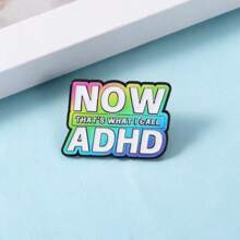 NOW ADHD email broșă Pin modă decorativă broșe ornamente rever geantă insigne bijuterii cadouri 2025 stil nou școală Kpop rucsac profesor rechizite geantă farmece drăguț