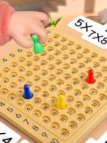 ABS 9x9 Multiplication Table Math Teaching Aids Toy