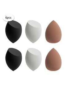 [12pcs Water-Absorbent Makeup Sponges] 12pcs Latex-Free, Water-Absorbent Polyurethane Makeup Sponges - Suitable For Liquid, Cream, And Powder Foundations - Available In Multiple Colors - Multicolor - View 18