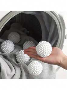 1/5/10 piezas Bolas de limpieza, bolas quitapelusas para lavadora, bolas antifricción para la limpieza de pelusa y suciedad - Multicolor - Ver 1