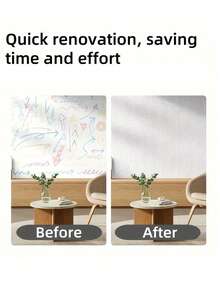 5 Rolls 3D Self-Adhesive Linen Wall Stickers, Household Waterproof And Moisture-Proof Wallpaper, Suitable For Wall Decoration In Living Rooms, Bedrooms And Corridors, With A Size Of 50*2.8 Meters Wall Paper Room Decor Wallpaper Peel And Stick Bathroom Decor - Multicolor - View 6