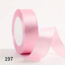 1 pieza Cinta tejida colorida de 2.5 cm de ancho x 21 m de largo para decoración de bodas, envolver regalos, manualidades DIY, ramos de flores, pasadores de cabello - Multicolor - View 34