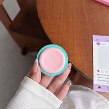 Soporte magnético telescópico redondo y colorido para teléfono, compatible con smartphones y Android, regalo para cumpleaños, familia y amigos, agarre de teléfono de empuje-tracción, accesorios para teléfono