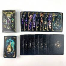 Moon Compass Tarot -78 Vibrant Illustrations, Easy-To-Read Guide, Perfect For Beginners, Meditating And Party Games - Multicolor - View 4