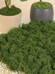 Décoration de mousse artificielle - verdure réaliste - parfait pour les micro-paysages, la décoration de fenêtre et les compositions de design. Fausse mousse biotique artificielle, décoration de micro-paysage en mousse verte, plante verte DIY pour pelouse, plante en pot, décoration de paysage, décoration de jardin extérieur