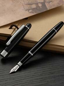 [Customized]Engraved Pen, 1pc Business Office Elegant Customized Fountain Pen With 0.5mm Nib, Smooth Writing, Refillable Ink, Comes With 30pcs Ink Cartridges, 2.6mm Diameter, Thoughtful Daily Handwriting/Calligraphy Pen, Personalized Gifts For Coworkers, Family, Friends, Students, Schools, Ideal For Valentine's Day, Christmas, Father's Day, Teacher's Day, Thanksgiving Back To School - Multicolor - View 10