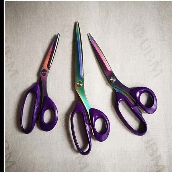 Multi Piece Premium Stainless Steel Tailor Scissors - Comfortable Grip, Versatile Fabric And Imitation Leather Cutting Scissors, Cutting Custom Decorative Tools - Fabric, Leather, Paper Art, Sewing Supplies, Sewing Tools, Sewing Serrated Scissors, Household And Office Supplies