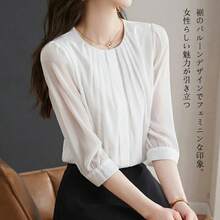 Women Blouses - White - View 4