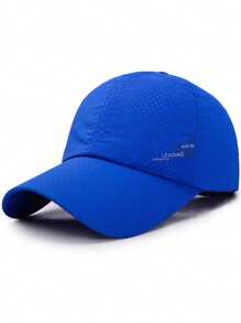 Gorra de béisbol de malla de secado rápido. Gorra de béisbol transpirable con protección solar para exteriores para hombres