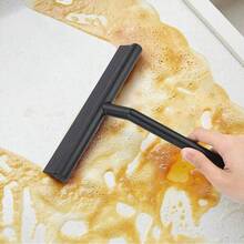 2-In-1 Silicone Scraper With Hook And Double-Sided Scraper Blades - Multi-Surface Glass/Tile/Wall Cleaner, Suitable For Shower/Kitchen/Car Windows/Bathroom Floors (Portable, Suitable For Home/Camping/Outdoor) - 1 PC - View 4