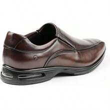 Democrata Air Spot Leather Comfort Men's Shoe - Rust Brown - View 4