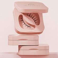Magnetic Eyelashes With Applicator Natural Reusable Soft Magnetic Lashes Without Eyeliner, Glue-Free False Eyelashes Lightweight, Waterproof, Easy To Wear, No Makeup Remover Required(Photogeic Style) - 彩色 - 查看 2
