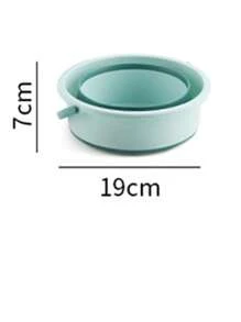 1pc Foldable Water Bucket, Portable Travel Car Fishing Bucket, Large Capacity Home Bathing Foot Soak Bucket, Thick Plastic
