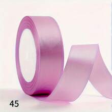 1 pieza Cinta tejida colorida de 2.5 cm de ancho x 21 m de largo para decoración de bodas, envolver regalos, manualidades DIY, ramos de flores, pasadores de cabello - Multicolor - View 9