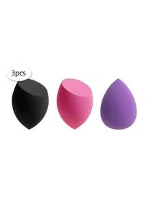 [12pcs Water-Absorbent Makeup Sponges] 12pcs Latex-Free, Water-Absorbent Polyurethane Makeup Sponges - Suitable For Liquid, Cream, And Powder Foundations - Available In Multiple Colors - Multicolor - View 11