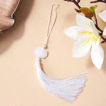 1pc New Chinese Vintage Black Lace Folding Fan Cheongsam Fan Tasseled Old-Fashioned Style - Plum Blossom Fan - View 16