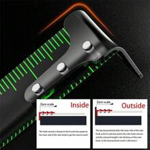 High Precision Self-Locking Steel Measuring Tape - Fluorescent & Wear-Resistant, Metric Measurements 5m/8m/10m