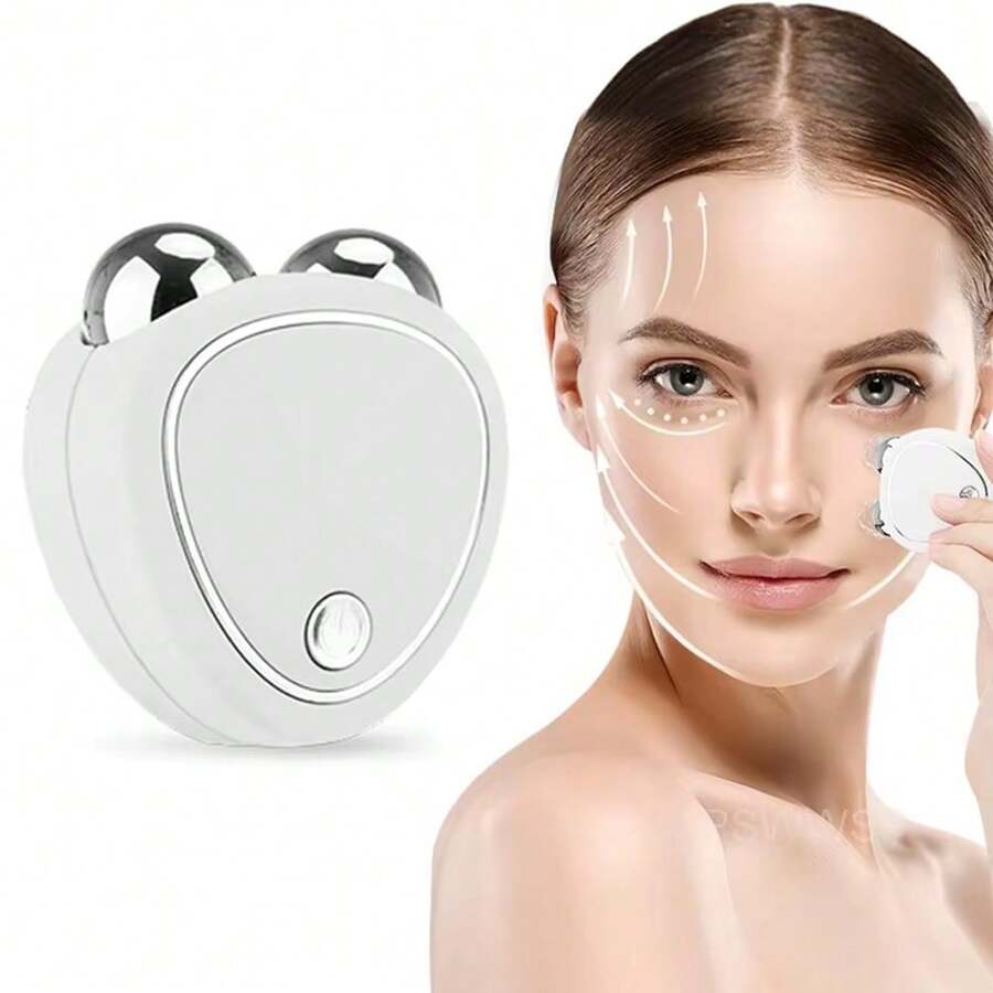 1pc Face Massager, 3-Speed, Rechargeable & Portable Massager Suitable For Travel & Home Use