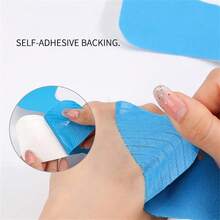 1 pieza de cinta de soporte para tobillo deportivo precortada, ayuda a aliviar el dolor, previene el esguince de tobillo, proporciona soporte para los ligamentos del tobillo, cinta deportiva elástica, transpirable para uso diario - Multicolor - Ver 6