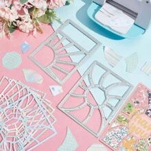Steel Cutting Dies, Hollow Rectangular Frame Cutting Die Mold, For DIY Paper Craft, Greeting Cards, Embossing, Home Decor Projects