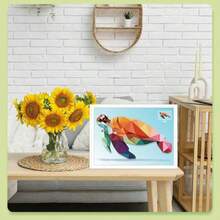 8pcs/Set DIY 3D Sticker Card Decorations - With 3D Effect, Self-Adhesive, Suitable For DIY Diary, Scrapbook, Party Gifts And Planners - Asymmetrical Shaped Decorative Stickers