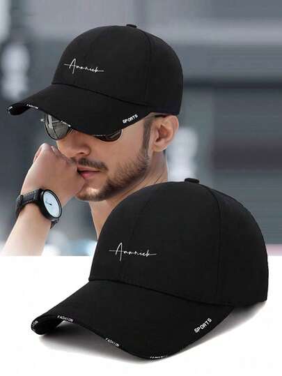 2pcs Unisex Baseball Cap, Casual Letter Print Snapback Hat, Suitable For Daily Use, Outdoor Travel, Hiking, Skiing