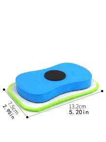 1pc Removable Board Eraser Water-Soluble Chalk Eraser Whiteboard Eraser Creative Removable And Washable Velvet Magnetic Adsorbable Board Eraser