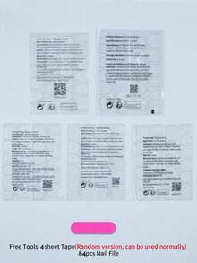 96 件/4 套 - 多色脚趾甲假脚趾甲自然 - 纯色方形按压式脚趾甲短，光泽假脚趾甲按压式指甲亚克力脚趾甲 - 无缝贴合脚趾甲胶水 4 件指甲锉和 4 件指甲胶贴纸套装指甲适合女孩妈妈女士礼物，美白美甲套装带可拆卸假指甲适合节日、派对、约会和日常佩戴美甲用品 - 彩色 - 查看 9