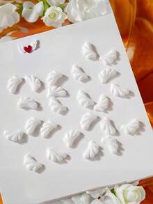 30件套翅膀美甲装饰品 DIY美甲配件 美甲宝石 美甲用品 美甲饰品 指甲 - 白色 - 查看 6
