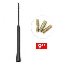 9/11/16 Inch Universal Car Roof Mast Whip Stereo Radio FM/AM Signal Aerial Amplified Antenna Mast Whip Antena Automotiva - Black - View 9