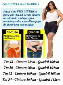 Kit 2 Bermudas Plus Size Feminina Jeans Meia Coxa Com Lycla (Elastano)