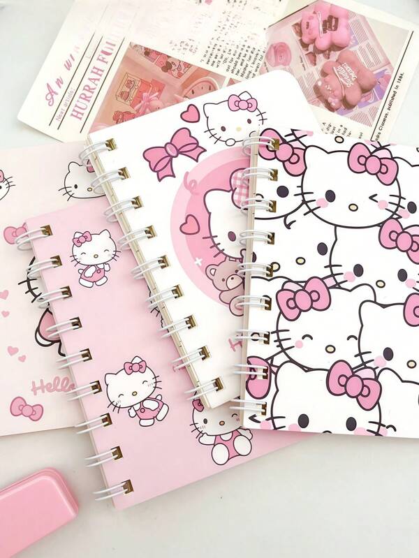 sanrio1 no use One 1pc/2pcs/3pcs Bag Random Medi, Kukumi, Yuyu Dog Kk Mini Notebook, A 100-Page Book With Various Colors And Designs, Small And Convenient, Creative High-Quality Student Stationery, Office Supplies, Gifts For Family, Friends, Colleagues - For Boys, Girls, School,Halloween Gifts,School Supplies
