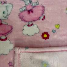Multi-Purpose Travel Baby Blanket With HD Print - Watermelon Pink - View 3